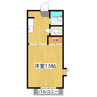 戸田ハイツ【2階】の間取り