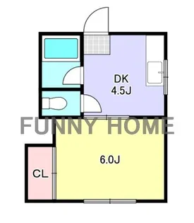 ハイツサクラ【1階】の間取り