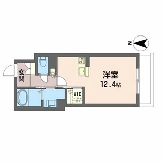 シャーメゾンコア双葉町【1階】の間取り