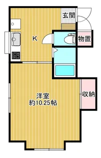 ドミール欧城3【2階】の間取り