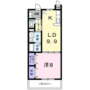 プリムローズ【2階】の間取り