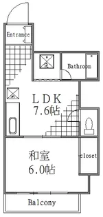 東京都江東区福住1【マンション】の間取り