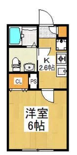 イーストピア秋津【3階】の間取り