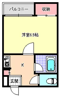 プレジオール駒川【4階】の間取り