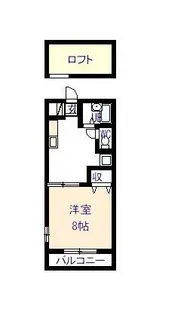 ウイッシュ【2階】の間取り