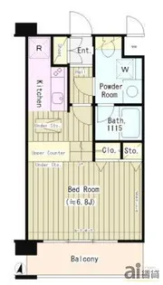 埼玉県新座市栗原3【マンション】の間取り
