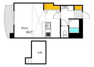 L`Dolce【5階】の間取り
