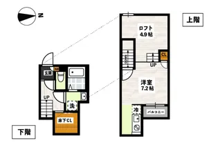 ADC高島駅東【2階】の間取り