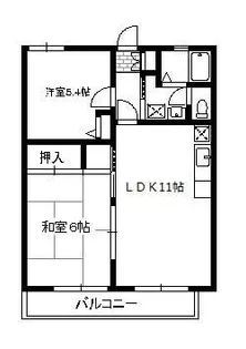 神奈川県横浜市青葉区奈良2【アパート】の間取り
