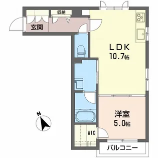 シャーメゾン ソアヴィータ【2階】の間取り