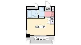 ダンディライオン西宮【5階】の間取り
