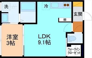 サン・ステージ今泉 A棟【2階】の間取り