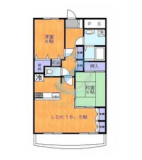 東京都江戸川区上篠崎4【マンション】の間取り