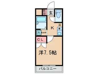 ビュ-テラスII【3階】の間取り