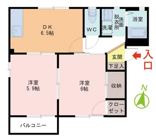 エル フローラ【2階】の間取り