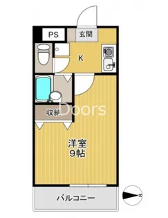 岡山県岡山市北区伊島町2【マンション】の間取り