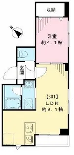 Maison Lumiere メゾンルミエール【3階】の間取り