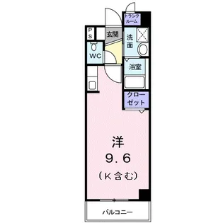 プロフィット牧志【4階】の間取り