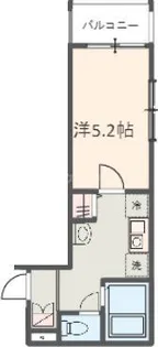 MELDIA東向島I【2階】の間取り
