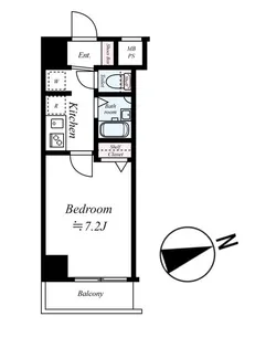 GENOVIA吉祥寺通りEAST【4階】の間取り