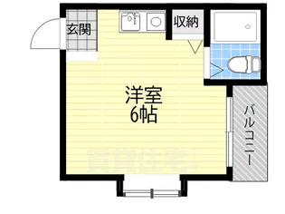 リバートピア相川【1階】の間取り