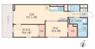 Liberte井草【2階】の間取り