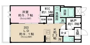 ユアメゾン立教通り【2階】の間取り