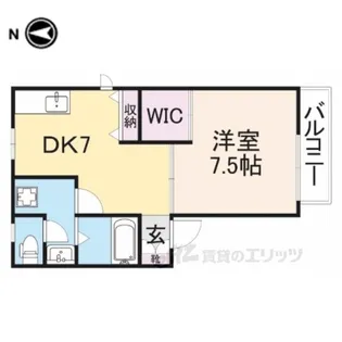 プチマイルーム【2階】の間取り