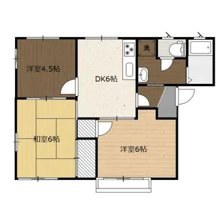 れいハウス【2階】の間取り