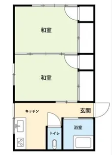 酒井アパート【1階】の間取り