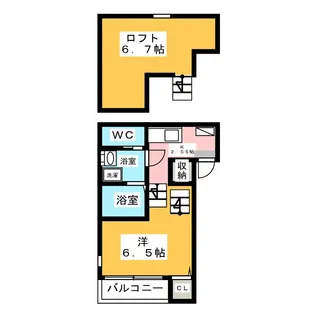 テラス吹上【1階】の間取り