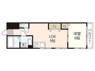 平野ビル【4階】の間取り