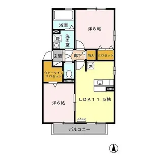 Freyja【2階】の間取り