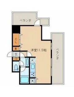 クレスト本郷【4階】の間取り