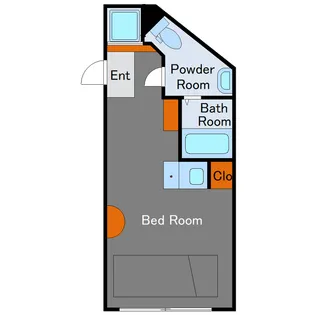 PASSAGE白金【3階】の間取り