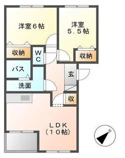 QUALITY HOUSE【1階】の間取り