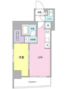 ミュプレ恵比寿【12階】の間取り