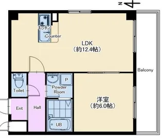 K’sAPARTMENT【2階】の間取り