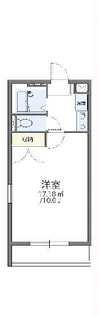 レオパレス岩田西【2階】の間取り