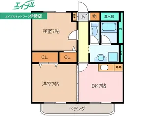 FREA TSUMUKI【3階】の間取り
