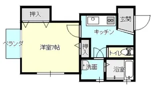 TYハイツ【2階】の間取り