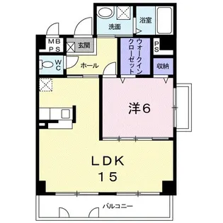アーバン フレンドリー【4階】の間取り