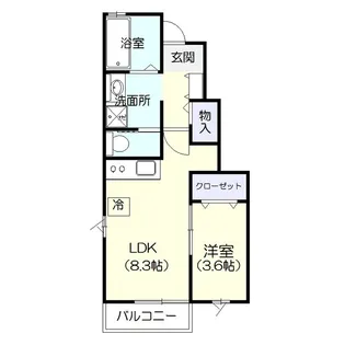 アメージングYG【1階】の間取り