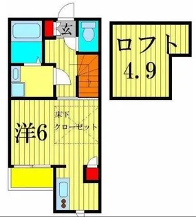 CB八潮ノーチェ【1階】の間取り