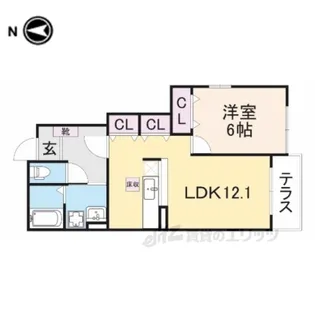 エスペランサ1【1階】の間取り
