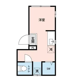 N・Y・TORTUGA【2階】の間取り