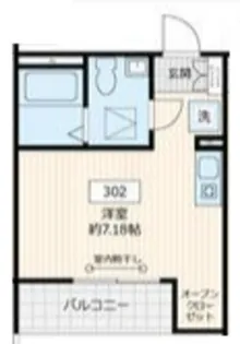 ブルームコート谷塚【3階】の間取り