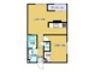 ハイツオウル【1階】の間取り