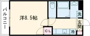 コンフォールHI【3階】の間取り