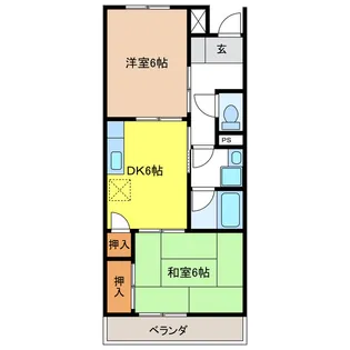 リンピアホープ【2階】の間取り